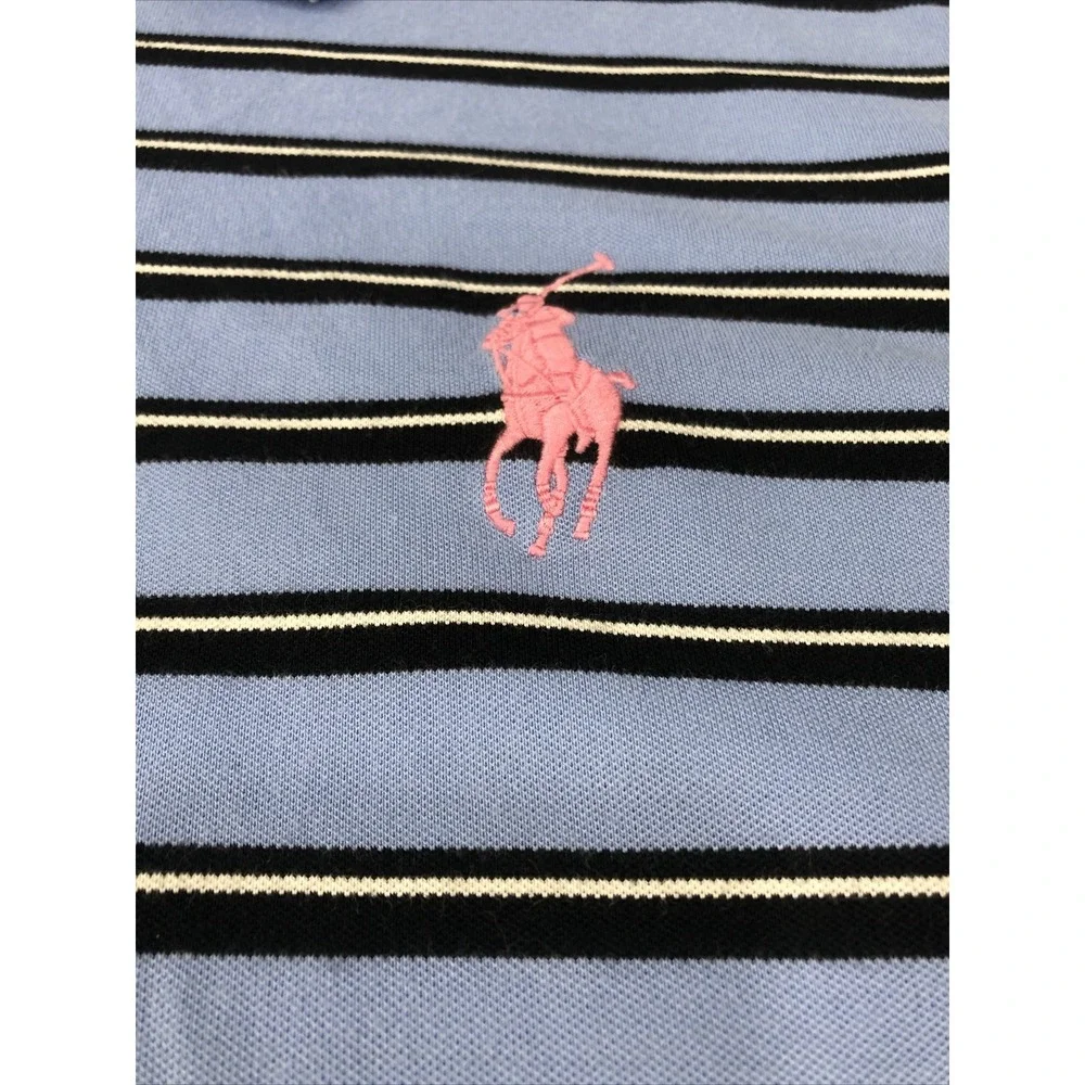 Polo Golf - Polo Ralph Lauren Polo Shirt Striped Men's L  Big Pony Pink
